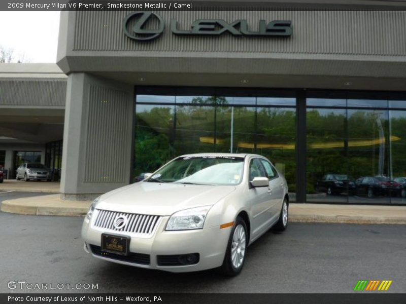 Smokestone Metallic / Camel 2009 Mercury Milan V6 Premier