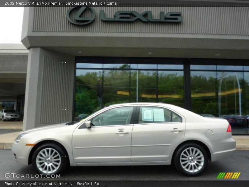 Smokestone Metallic / Camel 2009 Mercury Milan V6 Premier