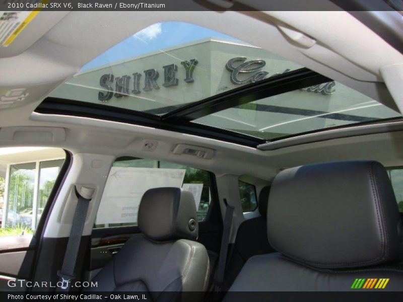 Black Raven / Ebony/Titanium 2010 Cadillac SRX V6
