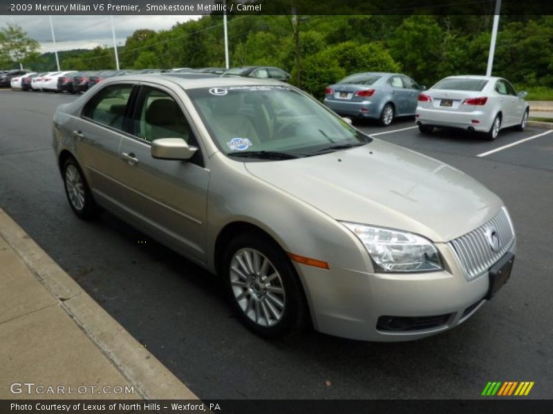 Smokestone Metallic / Camel 2009 Mercury Milan V6 Premier