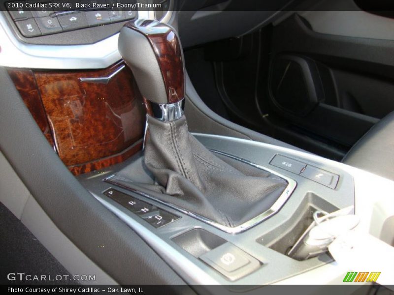 Black Raven / Ebony/Titanium 2010 Cadillac SRX V6