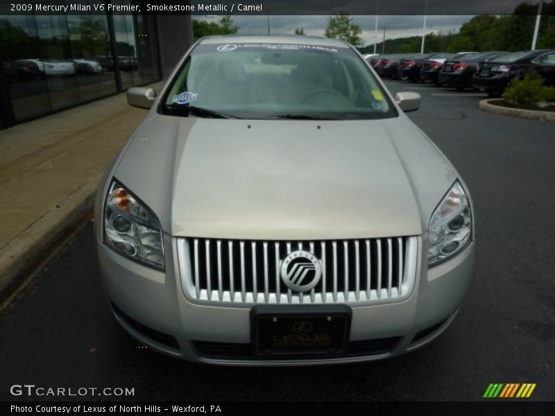 Smokestone Metallic / Camel 2009 Mercury Milan V6 Premier