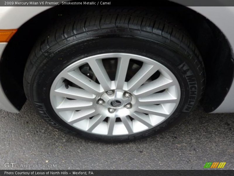 Smokestone Metallic / Camel 2009 Mercury Milan V6 Premier