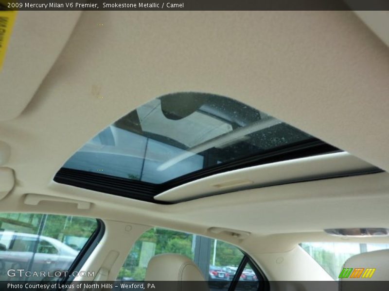 Smokestone Metallic / Camel 2009 Mercury Milan V6 Premier
