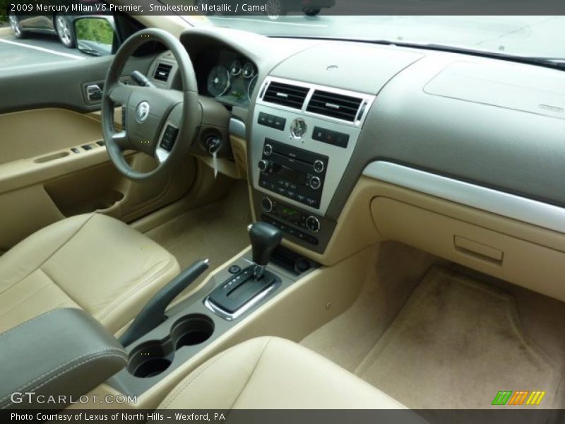Smokestone Metallic / Camel 2009 Mercury Milan V6 Premier