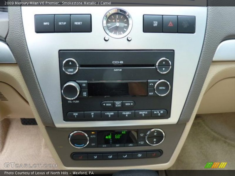Smokestone Metallic / Camel 2009 Mercury Milan V6 Premier