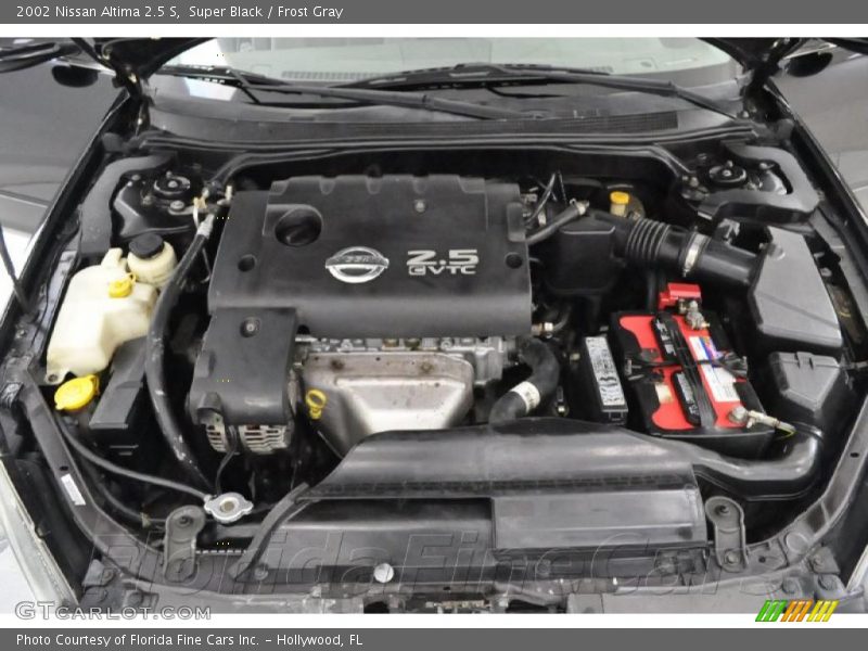 Super Black / Frost Gray 2002 Nissan Altima 2.5 S