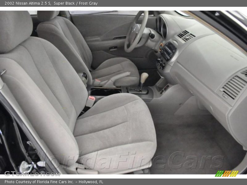 Super Black / Frost Gray 2002 Nissan Altima 2.5 S