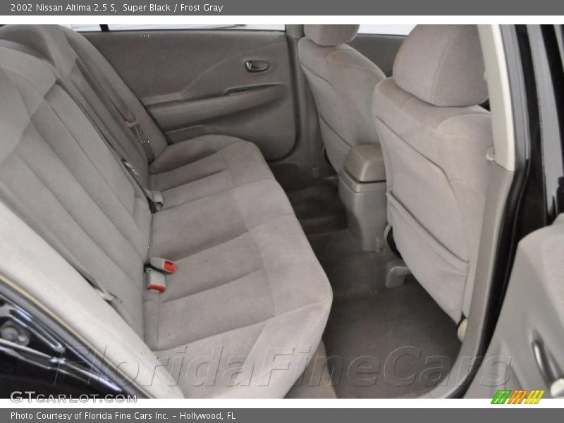 Super Black / Frost Gray 2002 Nissan Altima 2.5 S