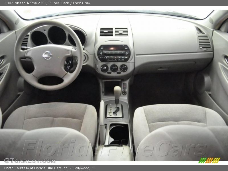 Super Black / Frost Gray 2002 Nissan Altima 2.5 S