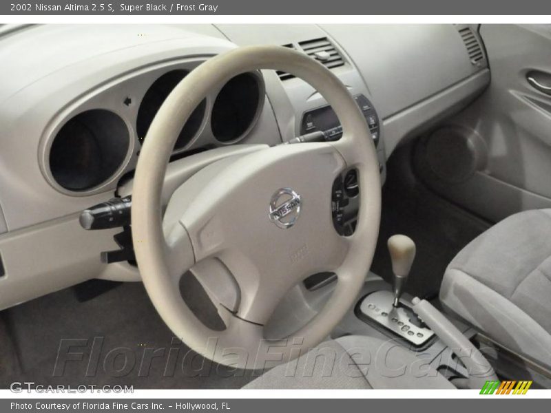 Super Black / Frost Gray 2002 Nissan Altima 2.5 S