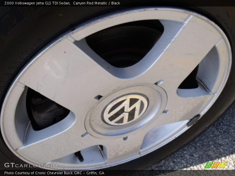 Canyon Red Metallic / Black 2000 Volkswagen Jetta GLS TDI Sedan