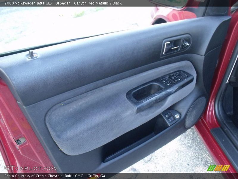 Canyon Red Metallic / Black 2000 Volkswagen Jetta GLS TDI Sedan