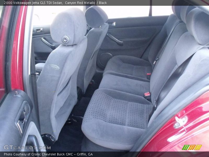 Canyon Red Metallic / Black 2000 Volkswagen Jetta GLS TDI Sedan
