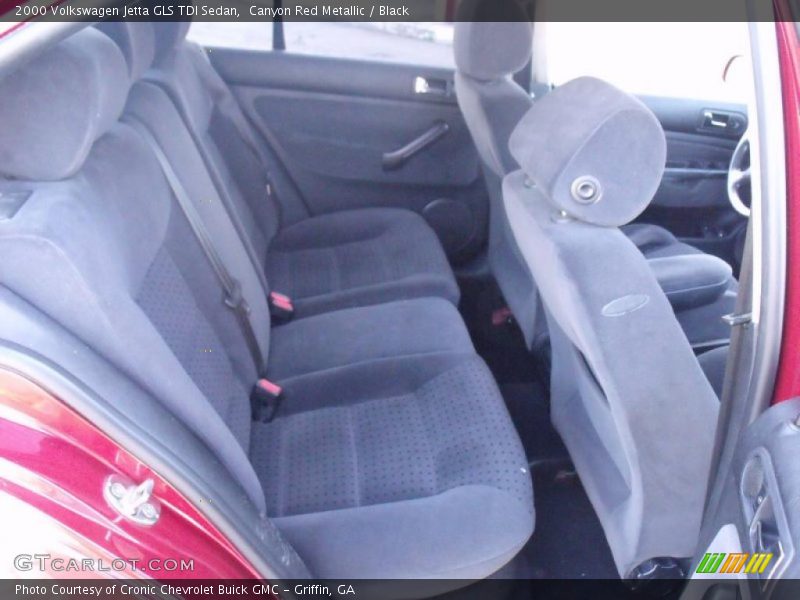 Canyon Red Metallic / Black 2000 Volkswagen Jetta GLS TDI Sedan