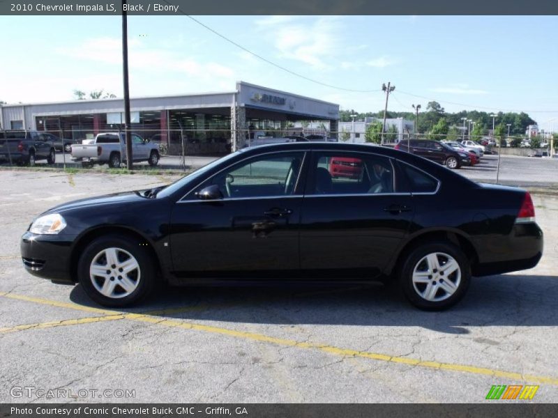 Black / Ebony 2010 Chevrolet Impala LS