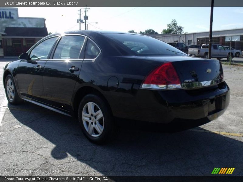 Black / Ebony 2010 Chevrolet Impala LS