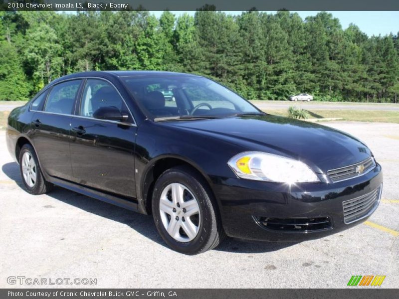 Black / Ebony 2010 Chevrolet Impala LS