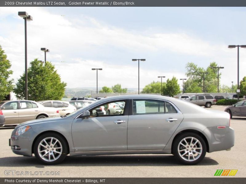  2009 Malibu LTZ Sedan Golden Pewter Metallic