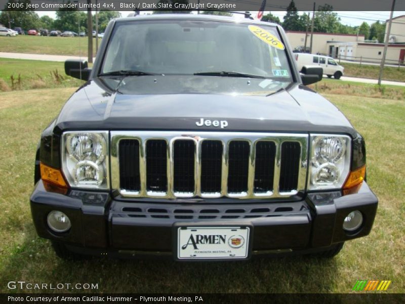 Black / Dark Slate Gray/Light Graystone 2006 Jeep Commander Limited 4x4