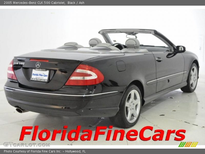 Black / Ash 2005 Mercedes-Benz CLK 500 Cabriolet