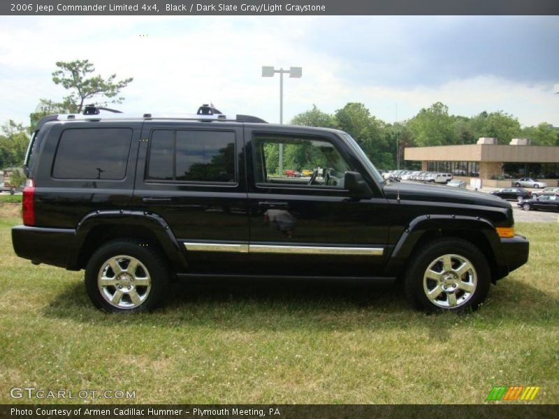 Black / Dark Slate Gray/Light Graystone 2006 Jeep Commander Limited 4x4