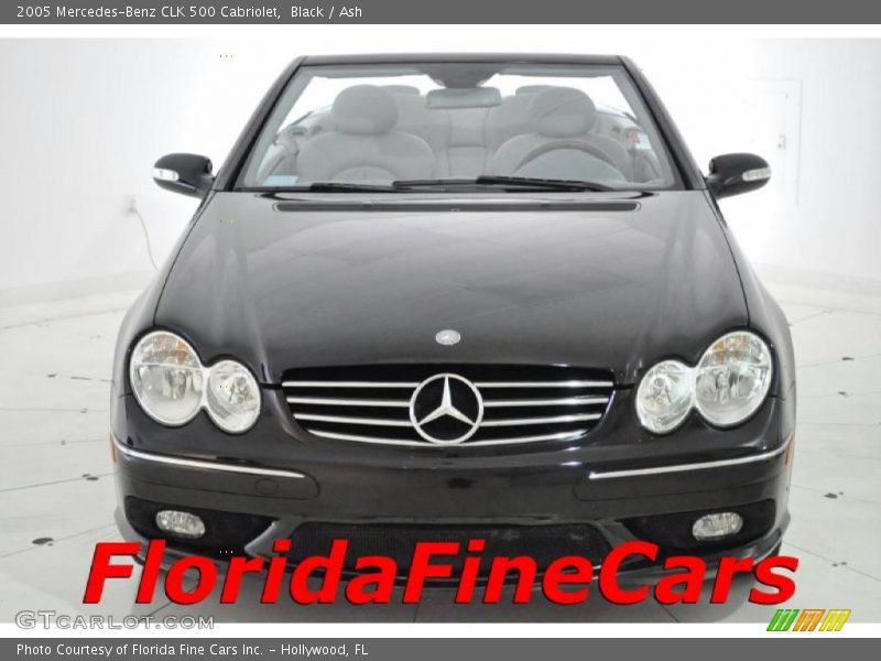 Black / Ash 2005 Mercedes-Benz CLK 500 Cabriolet