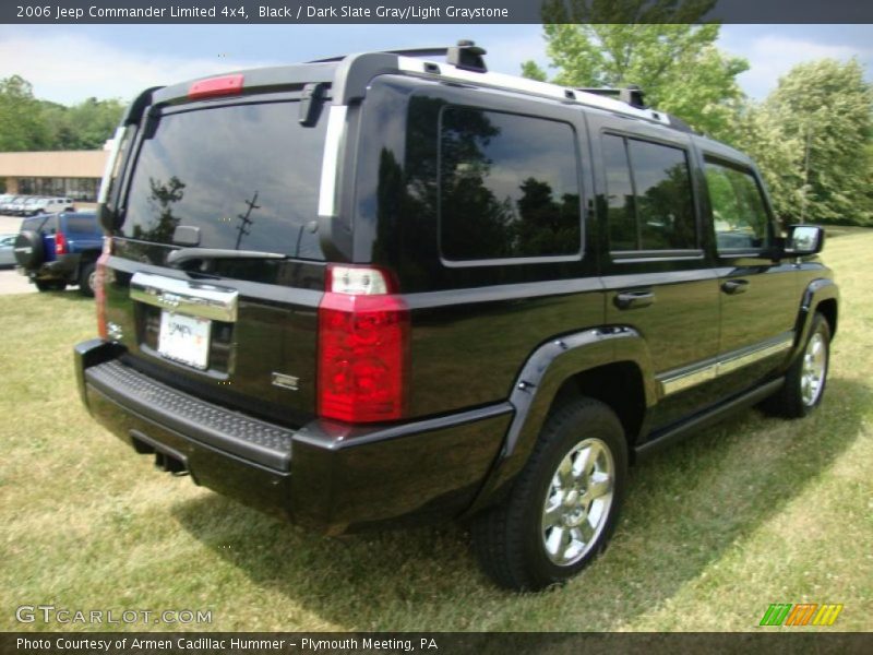 Black / Dark Slate Gray/Light Graystone 2006 Jeep Commander Limited 4x4