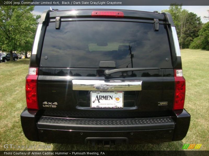 Black / Dark Slate Gray/Light Graystone 2006 Jeep Commander Limited 4x4