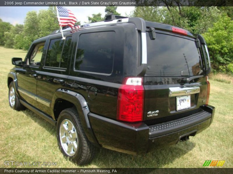 Black / Dark Slate Gray/Light Graystone 2006 Jeep Commander Limited 4x4