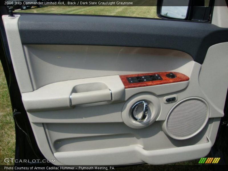 Black / Dark Slate Gray/Light Graystone 2006 Jeep Commander Limited 4x4