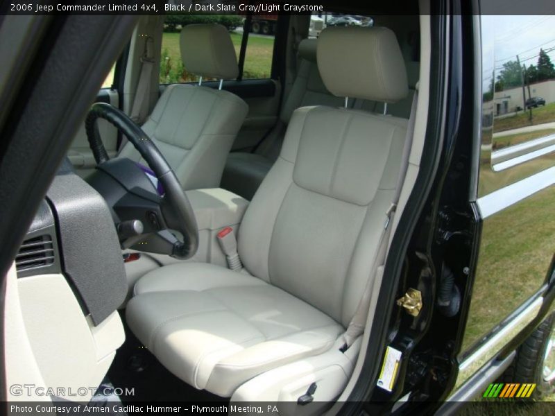 Black / Dark Slate Gray/Light Graystone 2006 Jeep Commander Limited 4x4