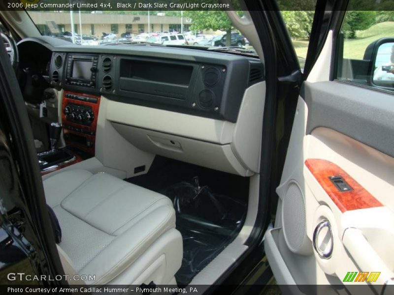 Black / Dark Slate Gray/Light Graystone 2006 Jeep Commander Limited 4x4