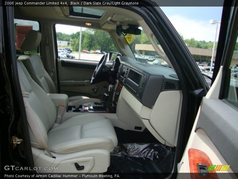 Black / Dark Slate Gray/Light Graystone 2006 Jeep Commander Limited 4x4