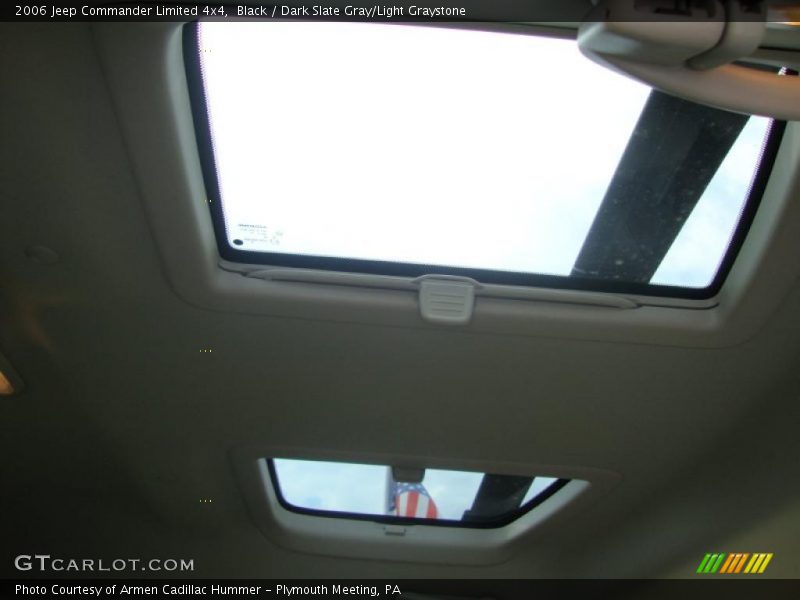 Black / Dark Slate Gray/Light Graystone 2006 Jeep Commander Limited 4x4