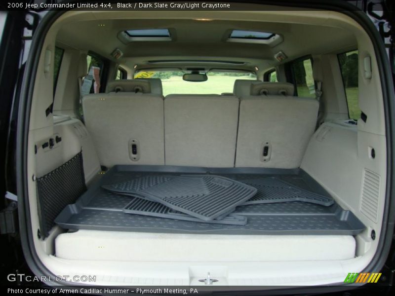 Black / Dark Slate Gray/Light Graystone 2006 Jeep Commander Limited 4x4