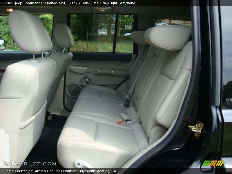 Black / Dark Slate Gray/Light Graystone 2006 Jeep Commander Limited 4x4