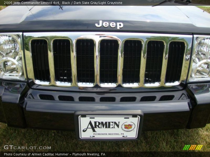 Black / Dark Slate Gray/Light Graystone 2006 Jeep Commander Limited 4x4