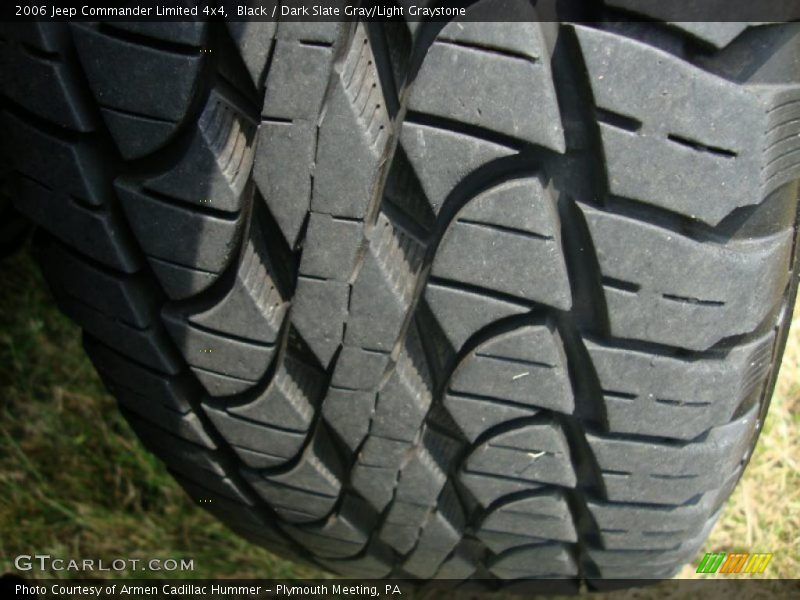 Black / Dark Slate Gray/Light Graystone 2006 Jeep Commander Limited 4x4