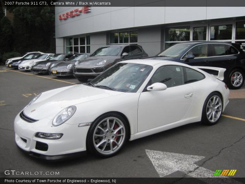 Carrara White / Black w/Alcantara 2007 Porsche 911 GT3