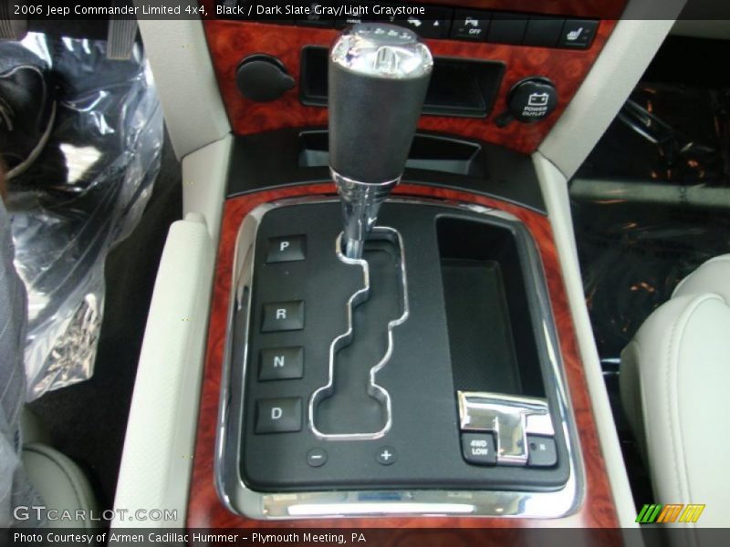 Black / Dark Slate Gray/Light Graystone 2006 Jeep Commander Limited 4x4