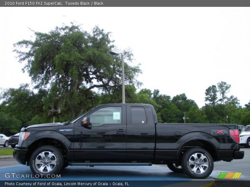 Tuxedo Black / Black 2010 Ford F150 FX2 SuperCab