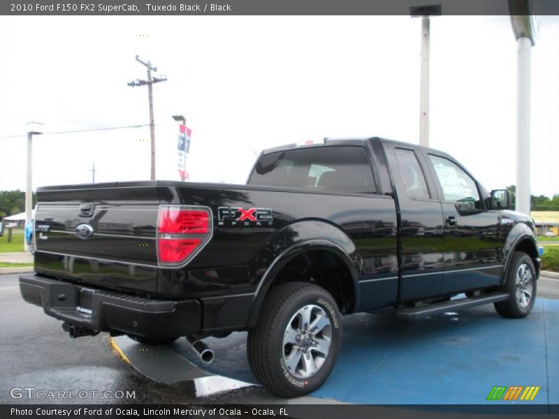 Tuxedo Black / Black 2010 Ford F150 FX2 SuperCab
