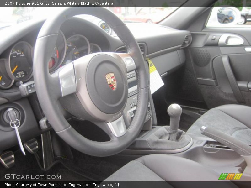 Carrara White / Black w/Alcantara 2007 Porsche 911 GT3