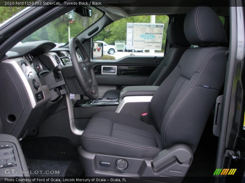 Tuxedo Black / Black 2010 Ford F150 FX2 SuperCab