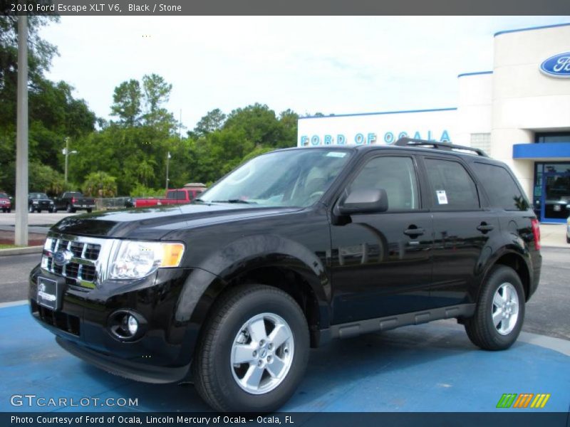 Black / Stone 2010 Ford Escape XLT V6