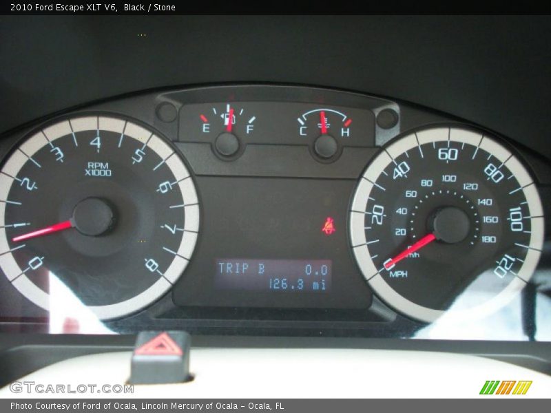 Black / Stone 2010 Ford Escape XLT V6