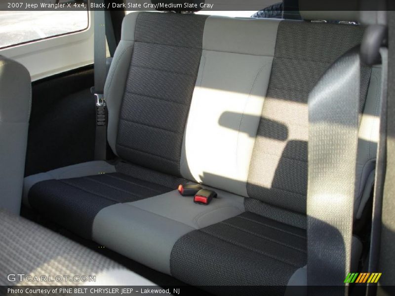 Black / Dark Slate Gray/Medium Slate Gray 2007 Jeep Wrangler X 4x4