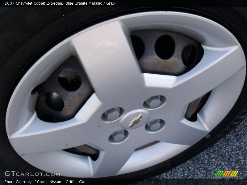 Blue Granite Metallic / Gray 2007 Chevrolet Cobalt LS Sedan