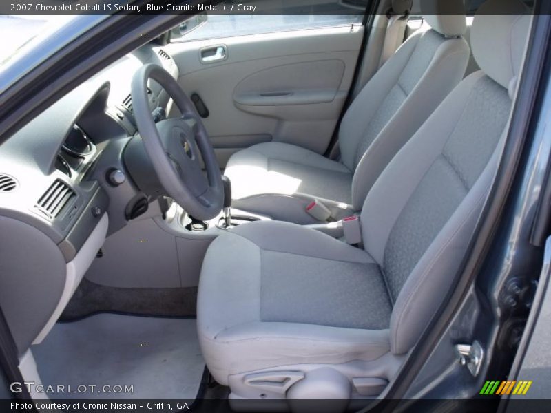 Blue Granite Metallic / Gray 2007 Chevrolet Cobalt LS Sedan